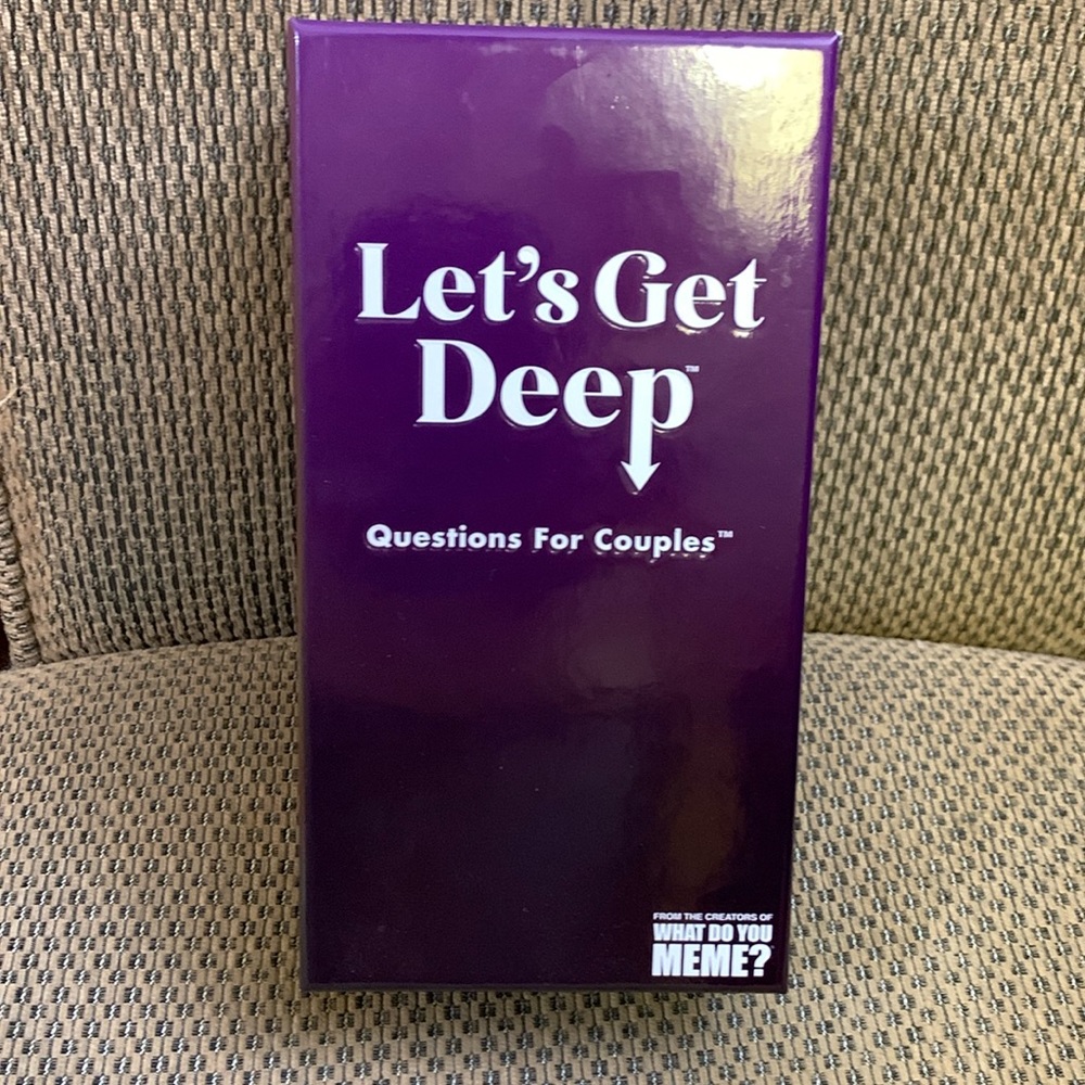 Let’s get deep questions for couples